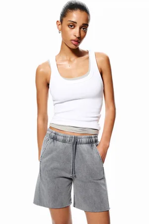 Pull&Bear Bermuda Tuta Gamba Larga