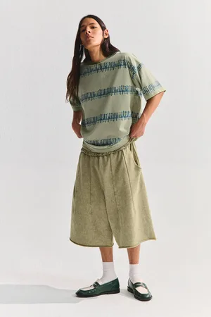 Pull&Bear Bermuda Jogger Baggy Stwd