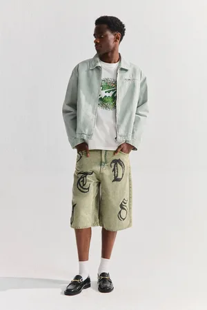 Pull&Bear Bermuda Di Jeans Con Lettere Stwd