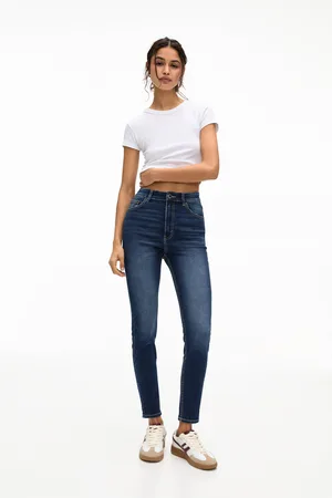 Pull&Bear Jeans Skinny A Vita Alta