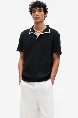 Pull&Bear Polo Con Struttura E Cuciture A Contrasto