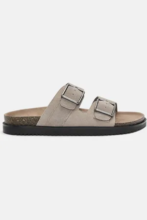 Pull&Bear Sandali Bassi Con Fibbia In Pelle