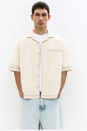 Pull&Bear Camicia A Maniche Corte In Popeline