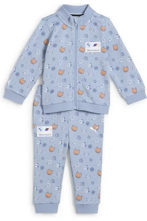 PUMA Set a maniche lunghe con stampa integrale BMW M Motorsport per bimbi ai primi passi
