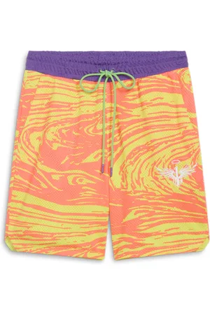 PUMA Pantaloncini da basket da uomo con stampa all-over MELO SPARK