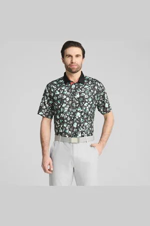 PUMA Polo da golf CLOUDSPUN Astratto Camo da uomo