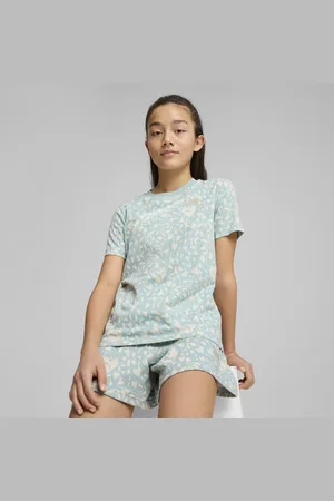 PUMA T-shirt con stampa integrale FLAMING LOVE per ragazzi