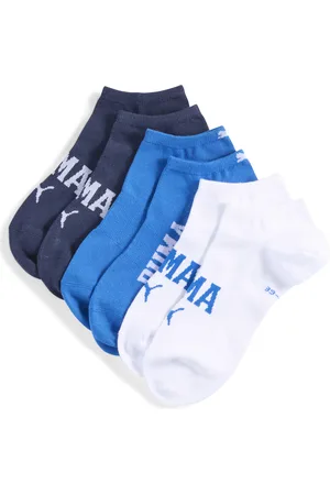 PUMA Calze da sneakers con logo unisex (confezione da 3)