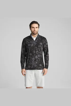 PUMA Giacca da golf Pure 2.0 Rose con zip corta da uomo