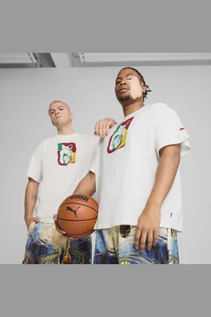 PUMA T-shirt da basket Dylan Exhibit da uomo
