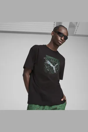 PUMA T-shirt con grafica x TMNT dal taglio morbido da uomo