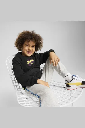 PUMA Felpa con cappuccio grafica dal taglio morbido x HOT WHEELS™ per bambini