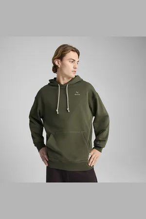 PUMA Felpa con cappuccio Borussia Dortmund MMQ da uomo