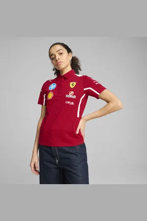 PUMA Polo Team Scuderia Ferrari HP 2025 da donna