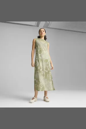 PUMA Vestito a colonna in mesh DARE TO da donna