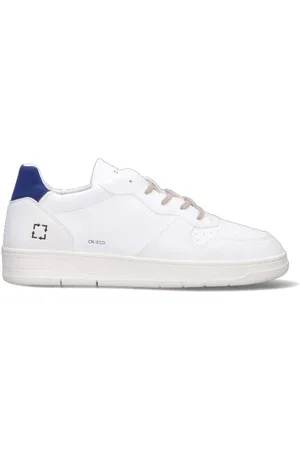 D.A.T.E. Sneaker uomo bianca/blu
