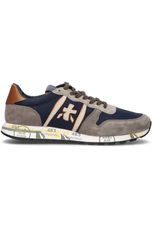 Premiata Sneaker uomo /blu in pelle