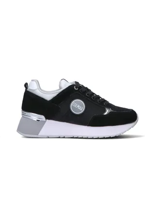 Colmar Sneaker donna nera in suede