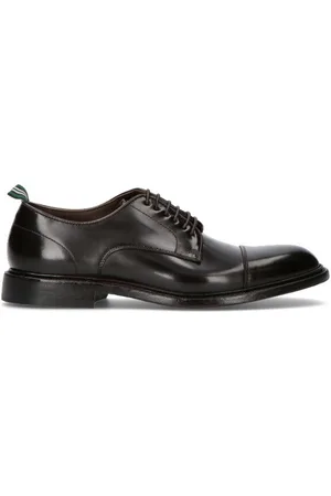 Green george Stringata uomo in pelle
