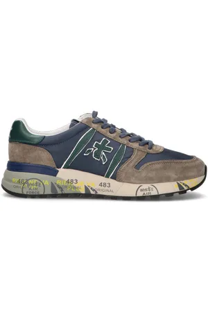 Premiata Sneaker uomo blu/ in pelle