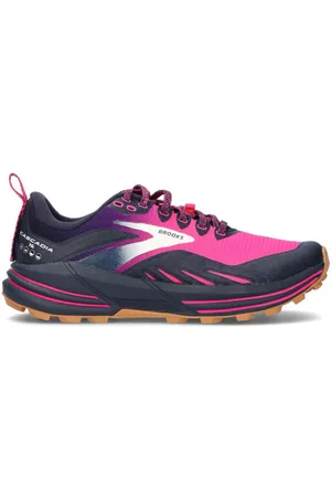 Brooks CASCADIA 16 Scarpa running donna nera/rosa