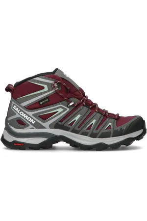 Salomon X ULTRA PIONEER MID GTX W Scarpa trekking donna bordeaux/ in pelle
