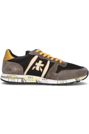 Premiata Sneaker uomo /gialla in pelle