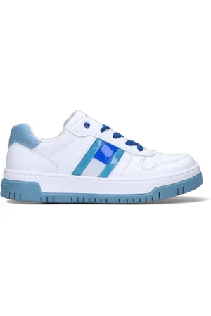 Tommy Hilfiger Sneaker ragazzo bianca/azzurra