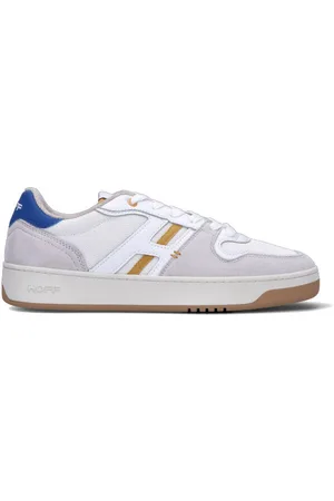 HOFF Sneaker uomo bianca/blu in pelle