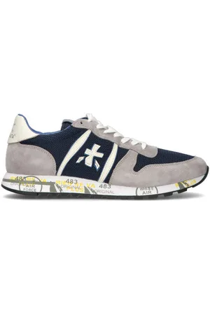 Premiata Sneaker uomo /blu in suede