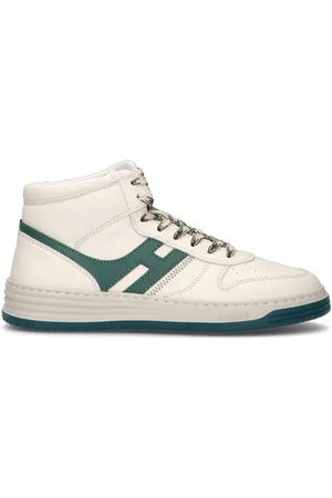 Hogan Sneaker uomo bianca/verde in pelle