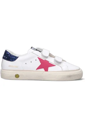 Golden Goose Sneaker ragazza bianca in pelle