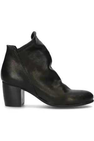 MEZZETINTE Tronchetto donna in pelle