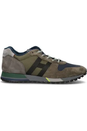 Hogan Sneaker uomo /verde militare in pelle