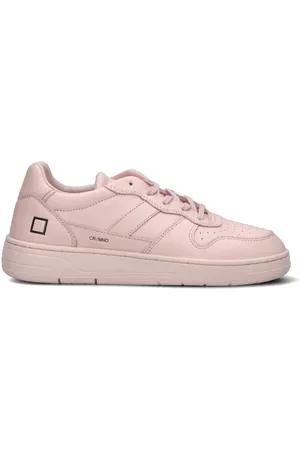 D.A.T.E. Sneaker donna rosa in pelle