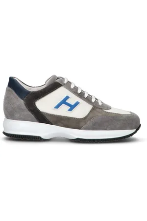 Hogan Sneaker uomo bianca/grigia in pelle