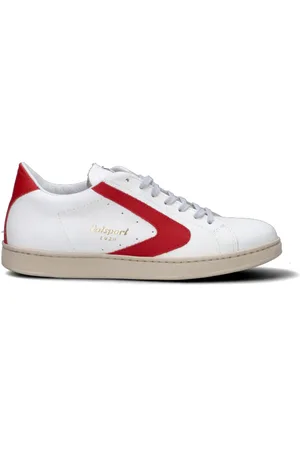 Valsport 1920 Sneaker uomo bianca/rossa in pelle