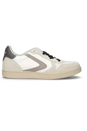 Valsport 1920 Sneaker uomo bianca/panna/grigia in suede
