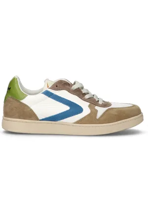 Valsport 1920 Sneaker uomo bianca/ /azzurra/verde in suede