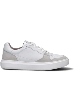Geox Sneaker uomo bianca/beige in suede