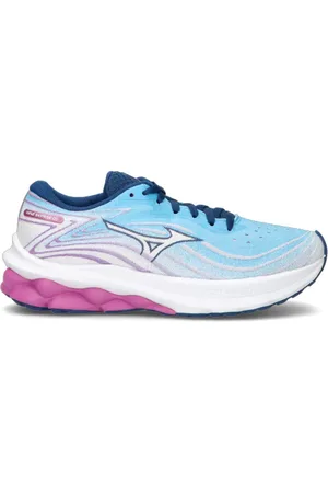 Mizuno WAVE SKYRISE 5 Scarpa running donna bianca/azzurra/viola