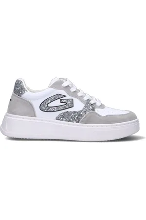 Alberto Guardiani Sneaker donna bianca/grigia/argento in suede