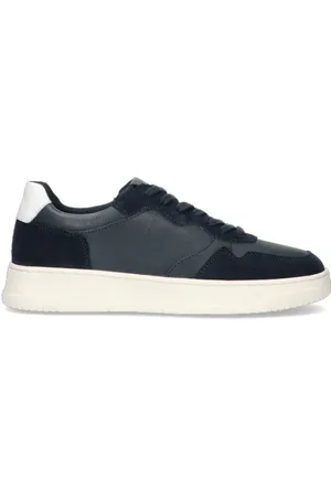 Geox Sneaker uomo blu/bianca in pelle