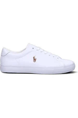 Ralph Lauren Sneaker uomo bianca in pelle