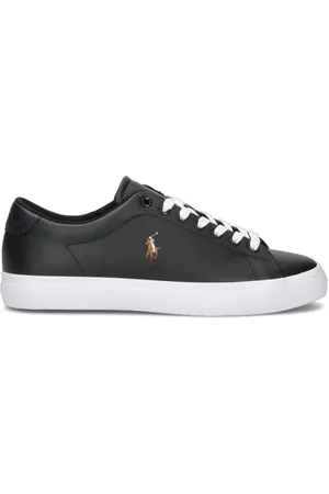 Ralph Lauren Sneaker uomo nera in pelle