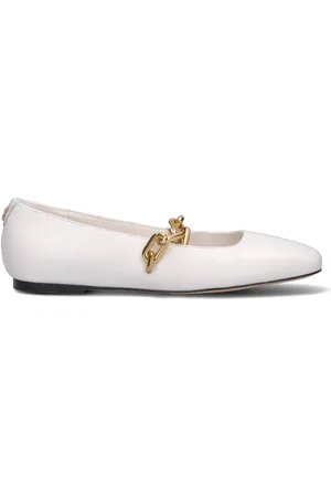 Guess Ballerina donna bianca in pelle