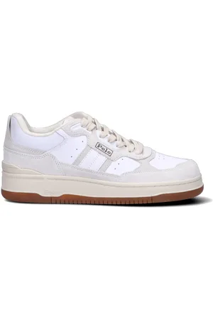 Ralph Lauren Sneaker uomo bianca in pelle