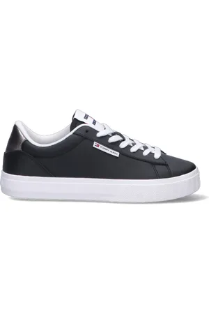 Tommy Hilfiger Sneaker donna nera in pelle