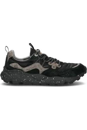 Flower Mountain Sneaker uomo nera in suede