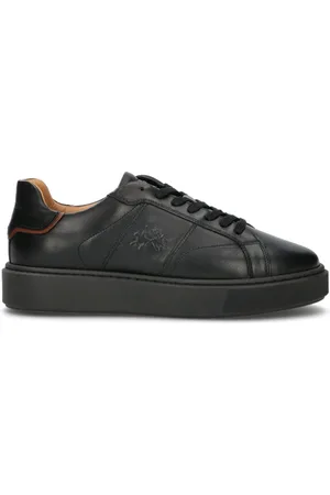 La Martina Sneaker uomo nera in pelle